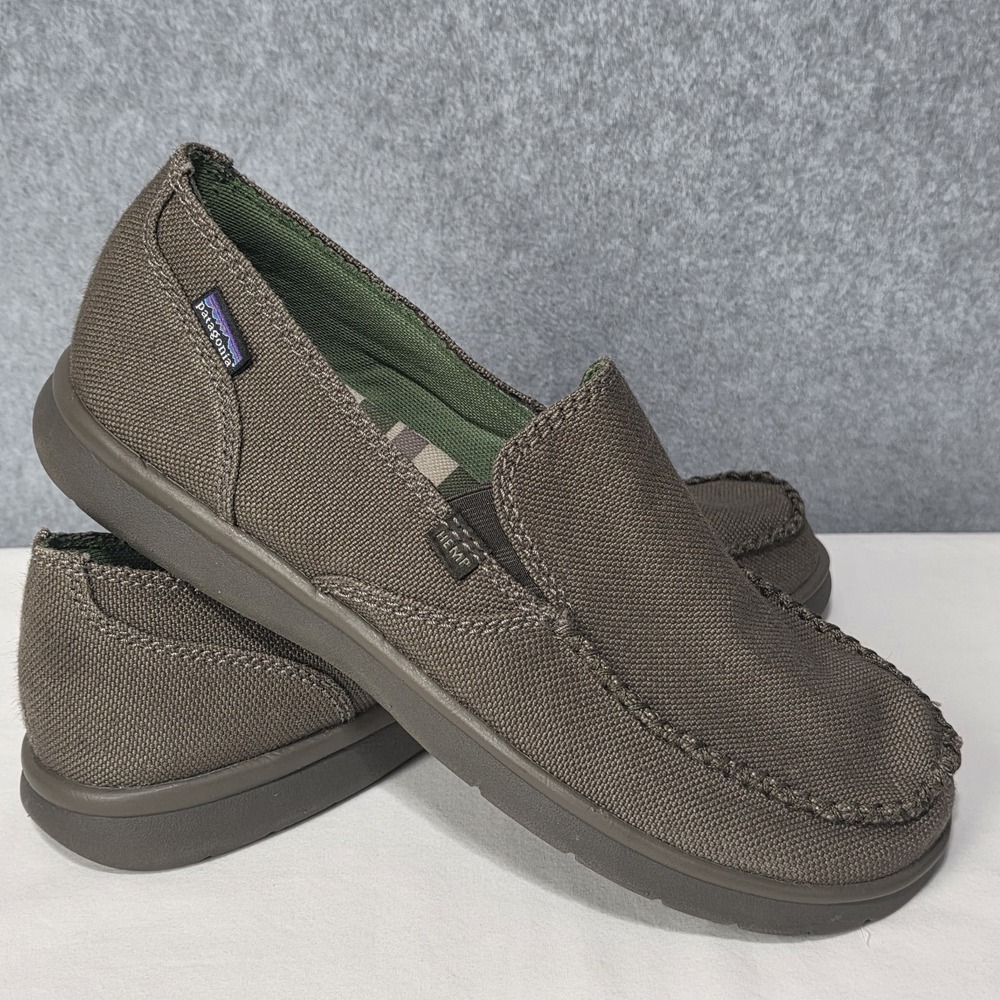 Patagonia Mens Slide On - Naked Maui Sable Brown - Lightweight - Size 11.5 Us